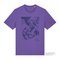T-Shirt »Wasserzeichen« // Hologrammviolett // Unisex